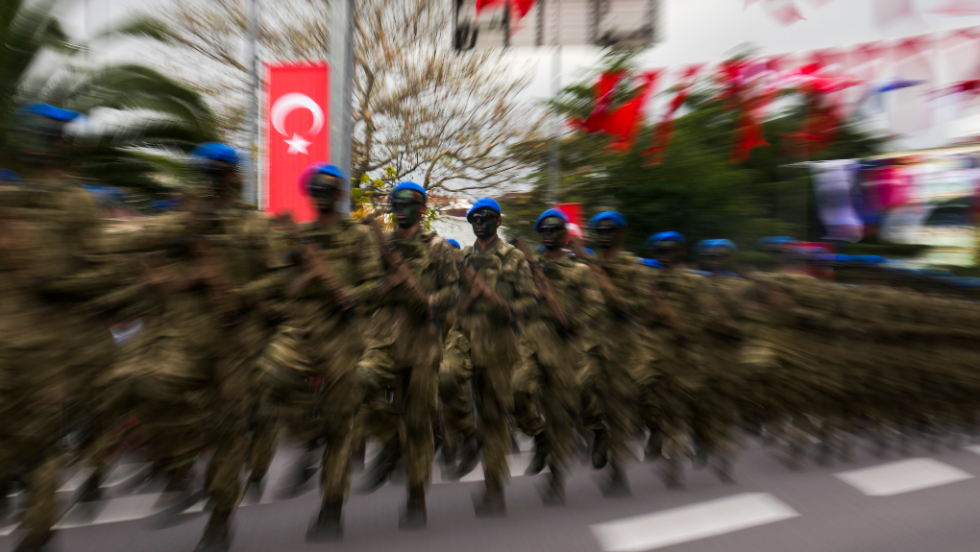 Στρατιωτική παρέλαση στην Τουρκία